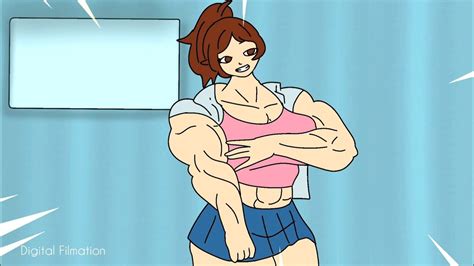 Chat with anime muscle girl